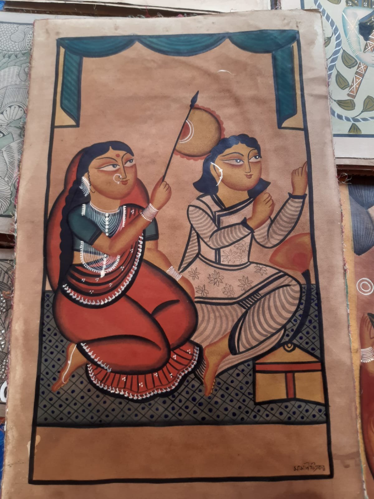 Bengal Pattachitra |Kalighat Painting